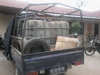 Barang Bukti yang diamankan di Polresta Jambi